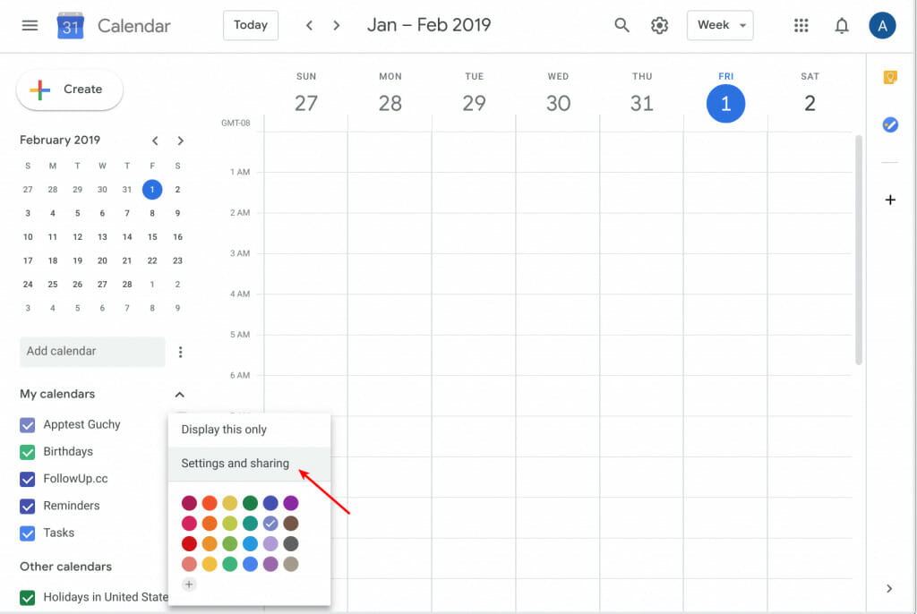 How to find your Google Calendar ID