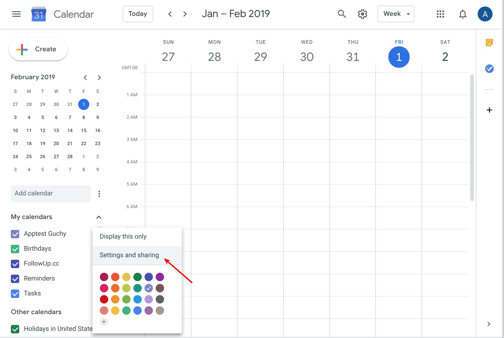 How to find your Google Calendar ID