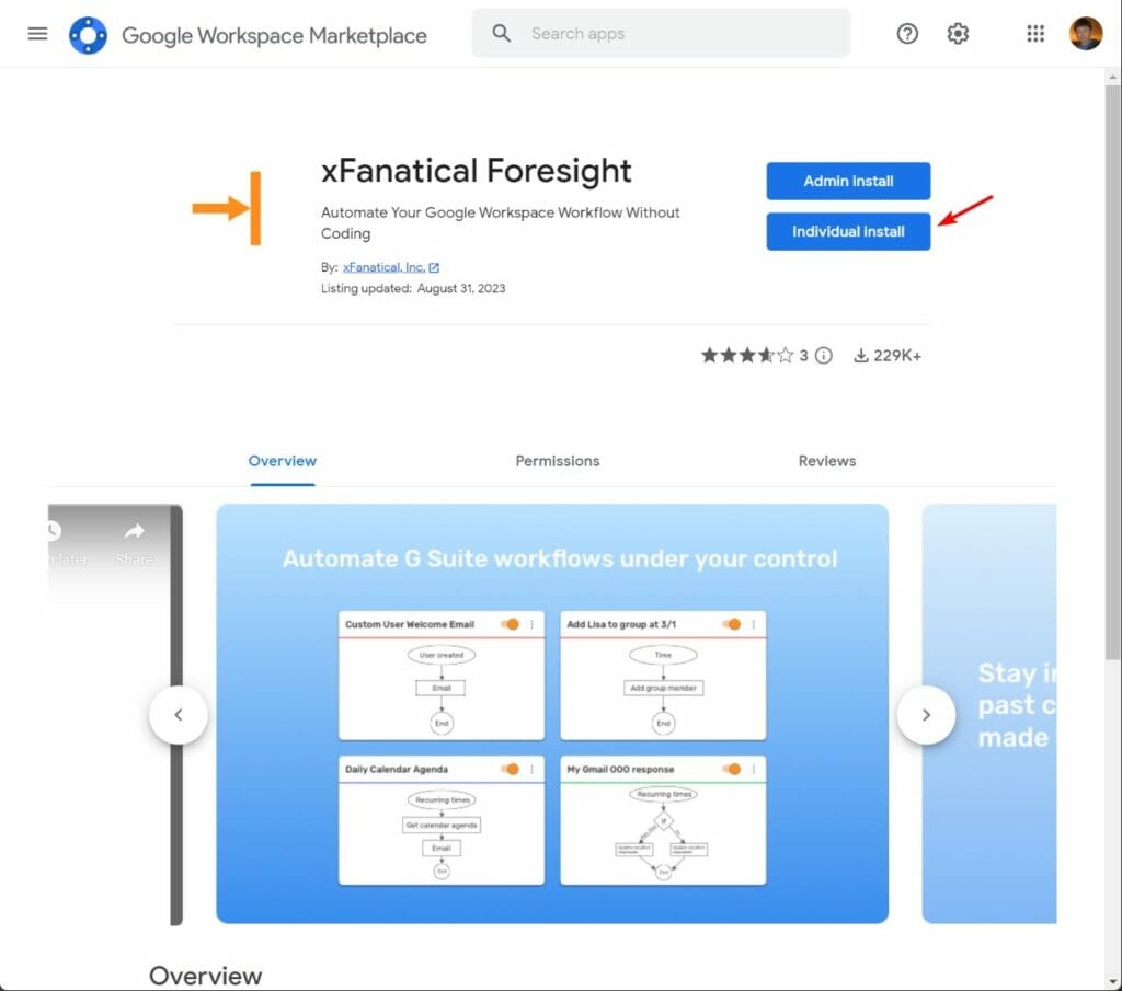 xFanatical Foresight on Google Workspace Marketplace