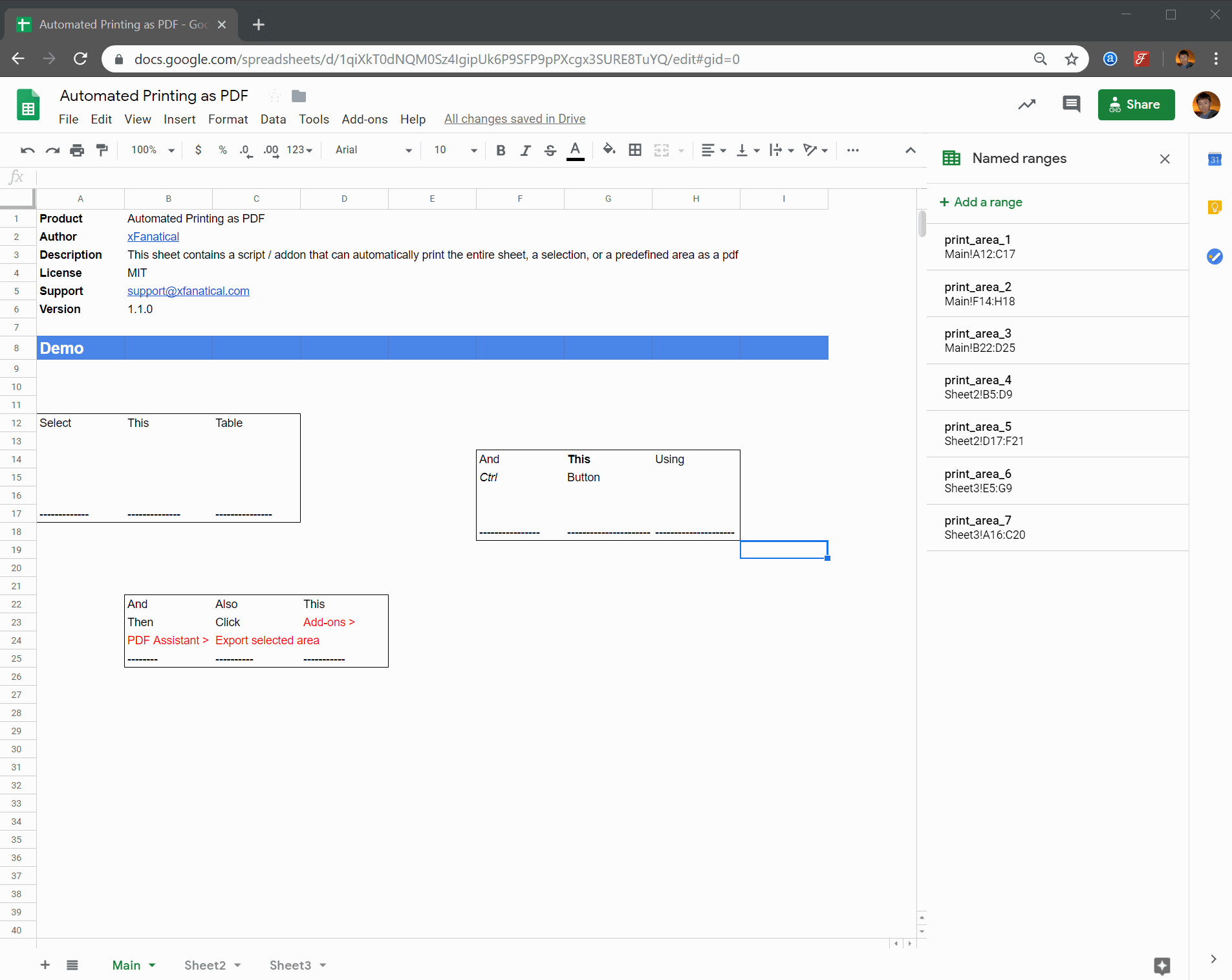 to Print Google Sheet to PDF Using Apps Script xFanatical