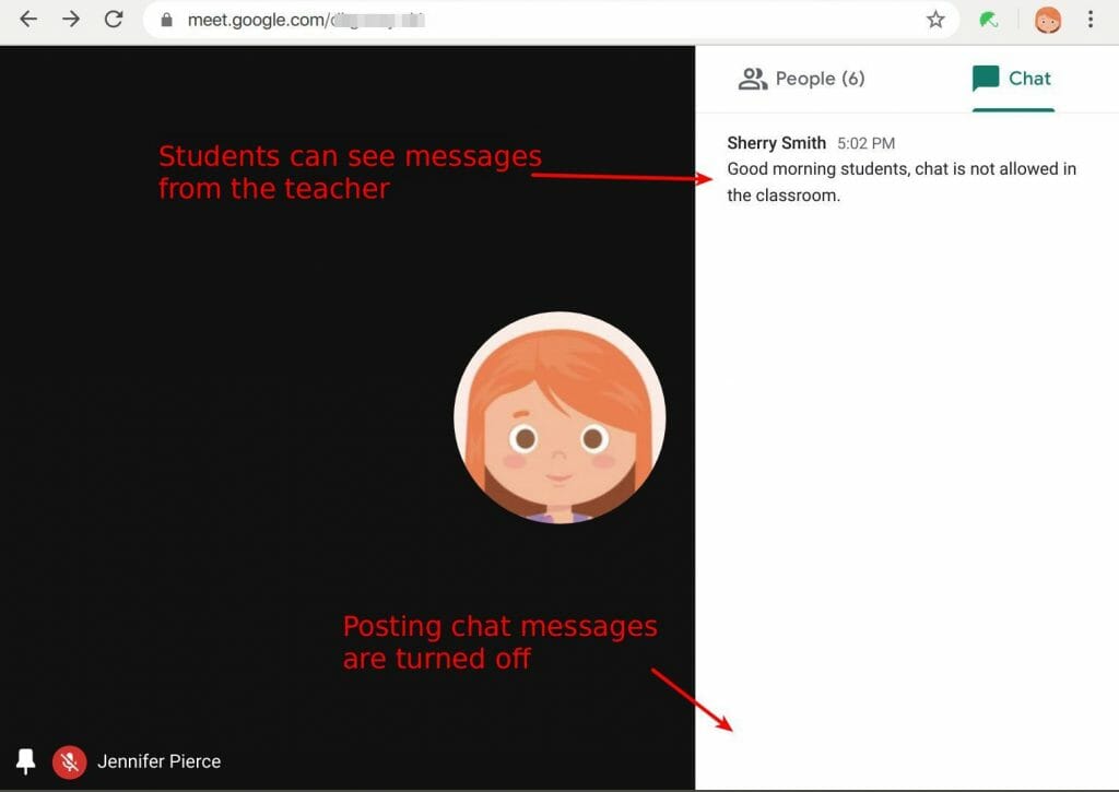 Disable Chat in Google Meet - xFanatical