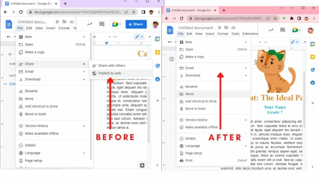 Prevent Students from Publishing Google Docs to Web