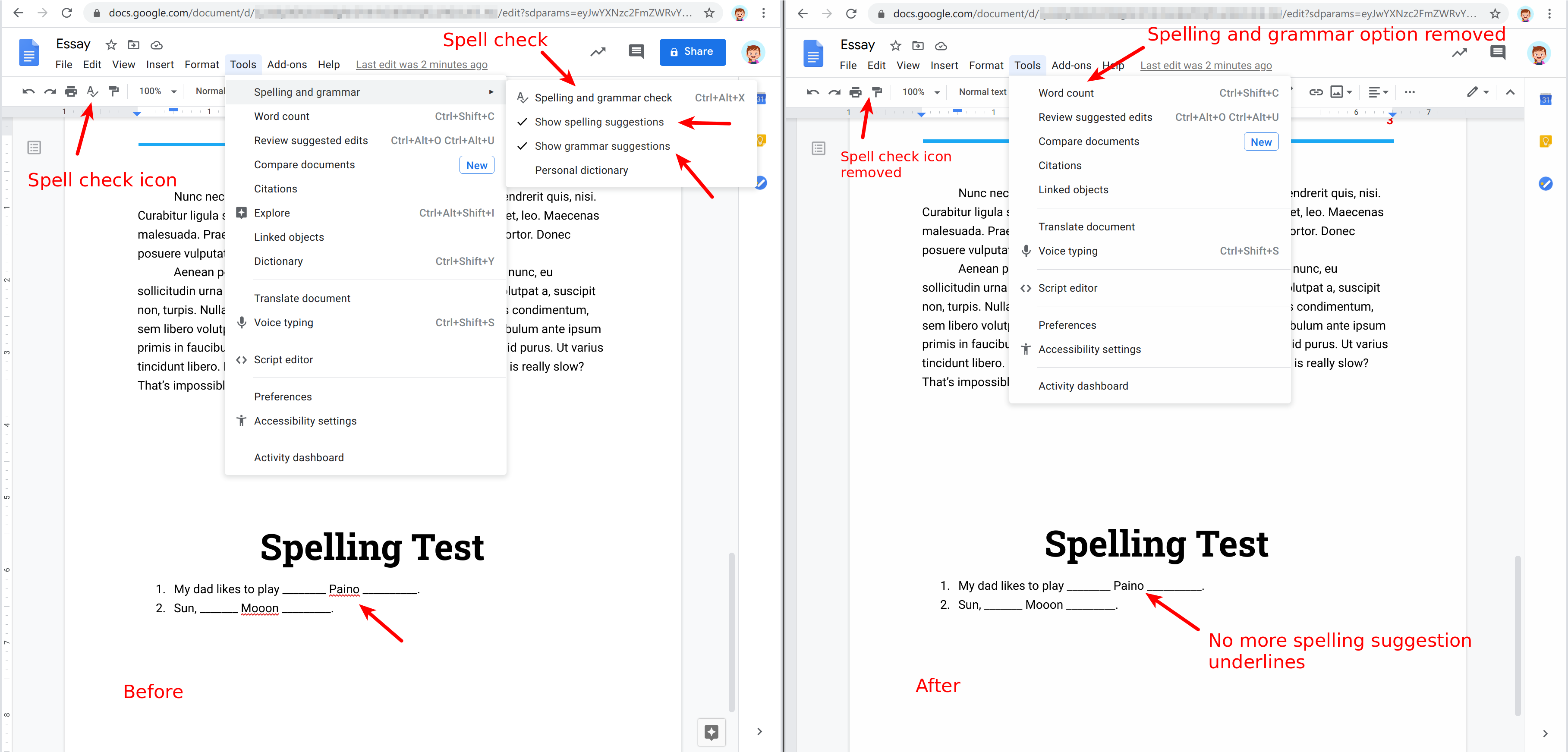 disable spell check in asciidocfx