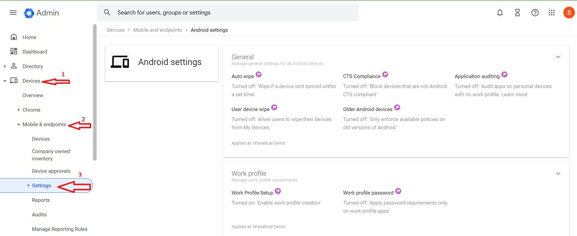 Schedule to Approve, Block or Wipe mobile devices in Google Workspace