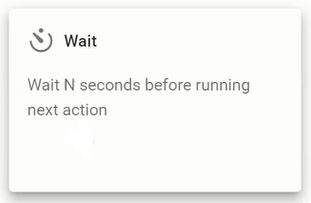 Wait action in Foresight