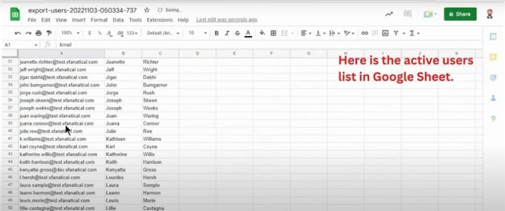 Export active users in Google Workspace - xFanatical