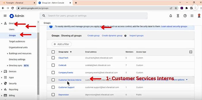 How to bulk create Google Groups? - xFanatical