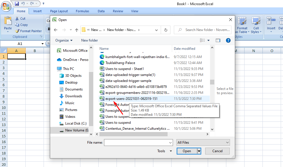 Sample CSV data CSV files are popularly known as Flat Files