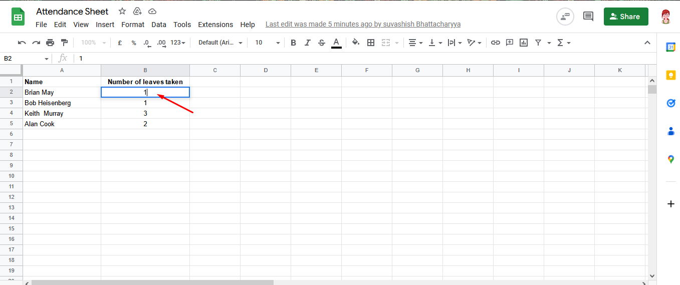 How To Format A Cell In Google Docs