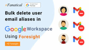 Bulk delete email aliases - Bulk delete user email aliases in Google Workspace