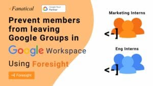 Prevent members from leaving Google Groups