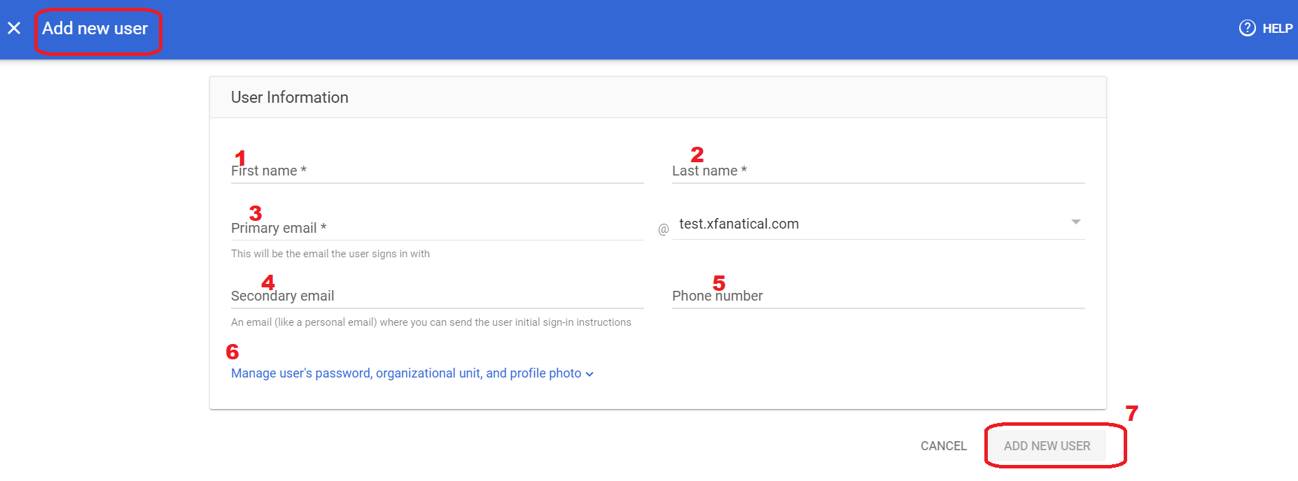 Adding Users to Your Google Admin Account xFanatical