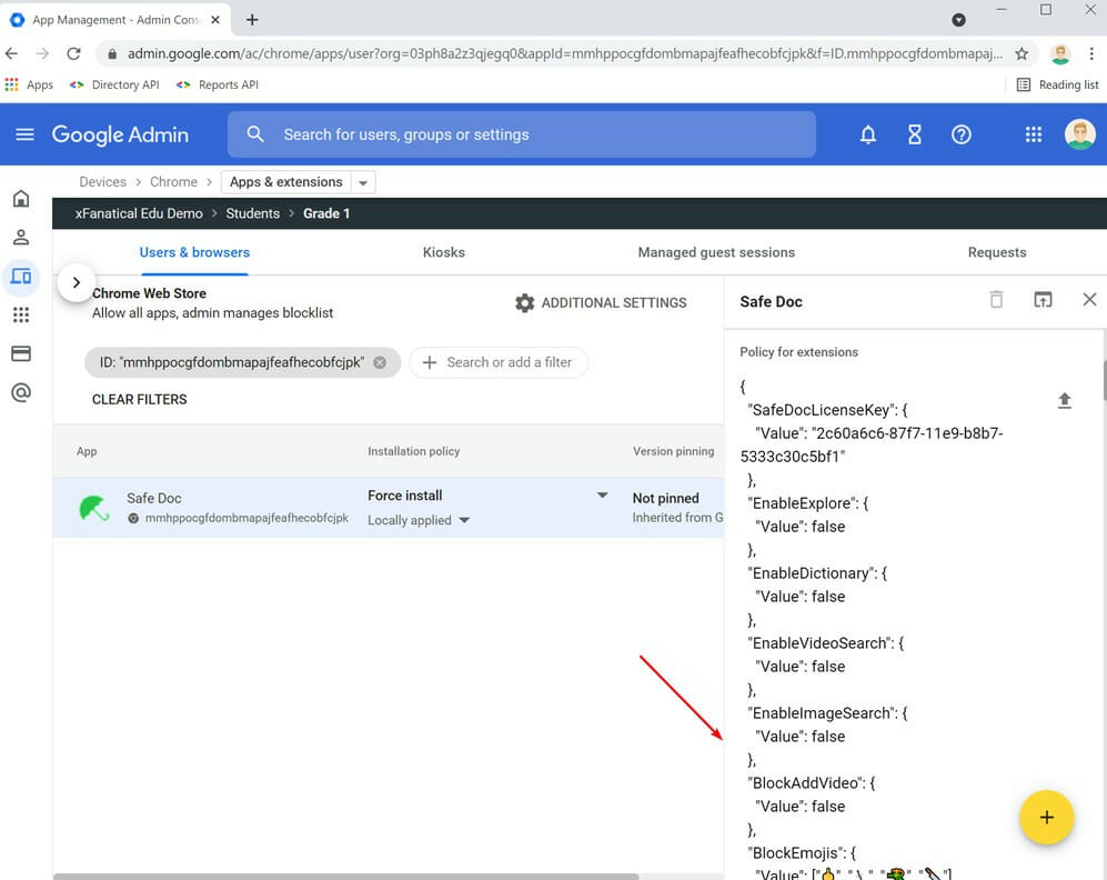 Google Admin Console