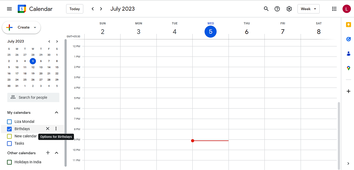 export Google Calendar to Excel