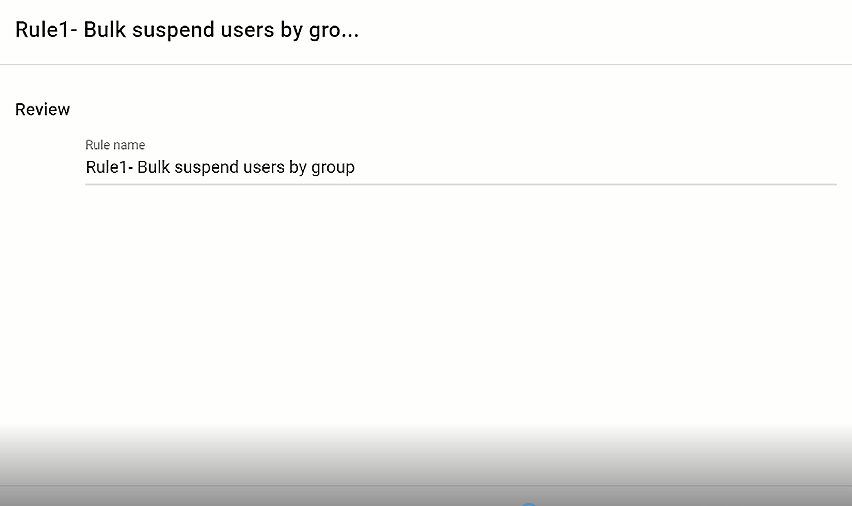 Learn how to bulk suspend users by group / OU