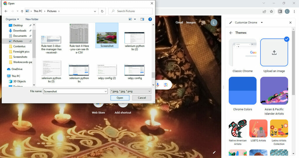 Change Google Background Howto Guide xFanatical