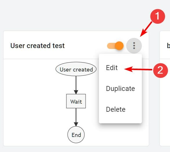 Edit a rule in xFanatical Foresight