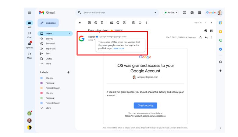 Google Workspace Updates: Expanding upon Gmail security with BIMI