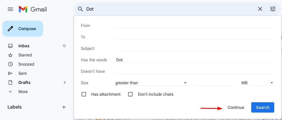 create filters in Gmail