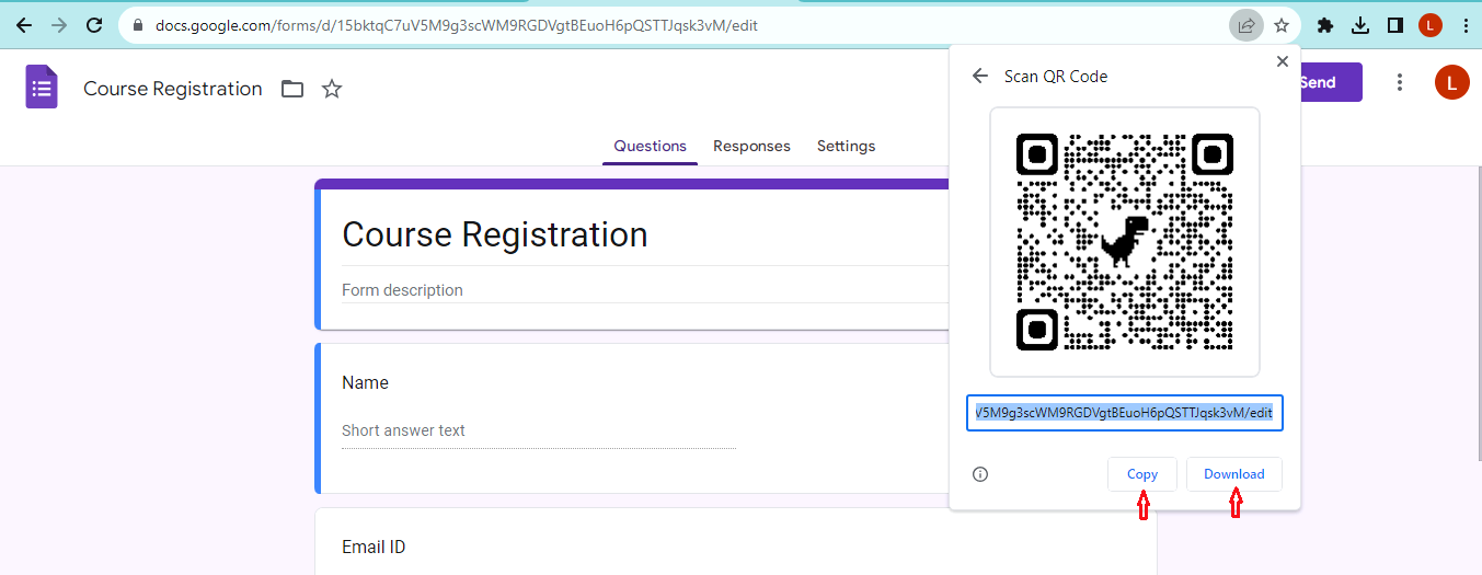 How to Make a Qr Code for a Google Form