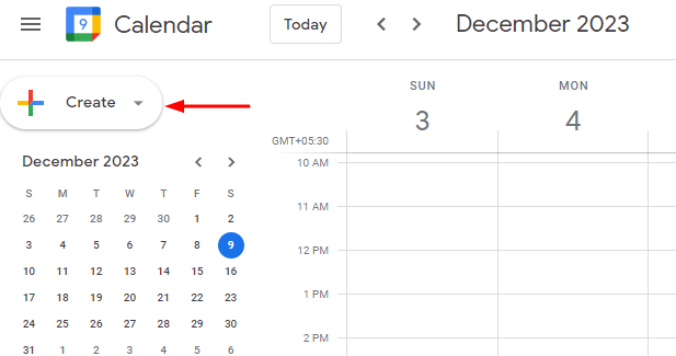 Create and manage tasks in Google Calendar